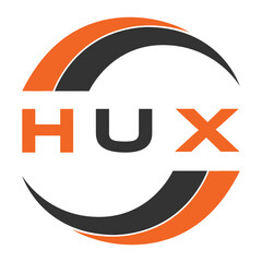 HUX letter design. HUX letter technology logo design. HUX Monogram logo design for an entrepreneur and business