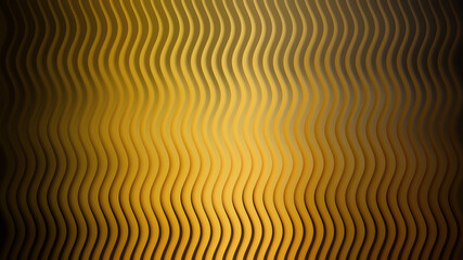 Abstract gold wave background with smooth and elegant curves, creating a luxurious and sophisticated texture for various design applications
