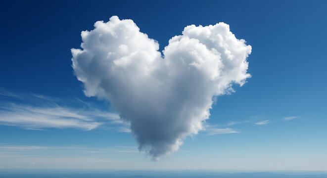 ハートの雲」の写真素材 | 110,653件の無料イラスト画像 | Adobe