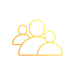 Community Gradient Line Icon