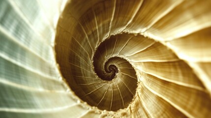 Spiral Shell Macro Photography