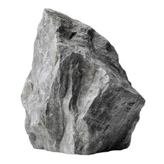 Gray rock, rough texture, angled