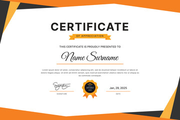 Certificate Template Design