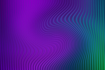 Vibrant abstract background featuring a blend of purple, blue, and green wavy lines, ideal for eyecatching designs and artistic visuals