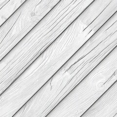 Fototapeta premium Diagonal white wood planks (2)