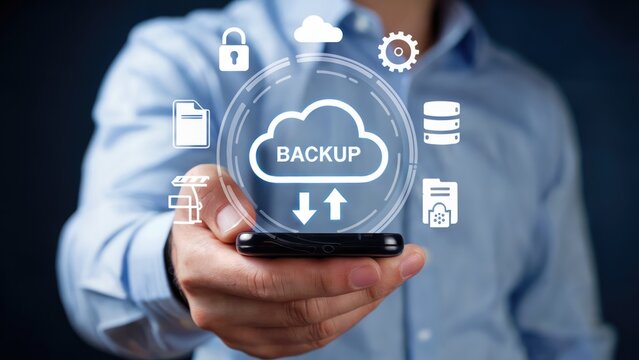 Secure your data with easy cloud backup solutions accessed instantly from your smartphone