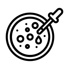 Petri Dish Vector Icon