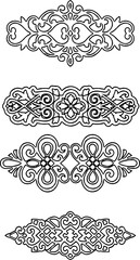 unique and characterful silhouette batik ornaments