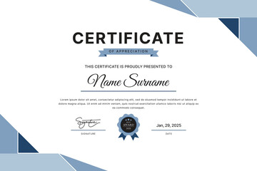 Certificate Template Design