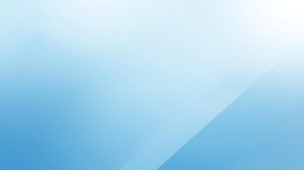 A soft blue gradient background with subtle geometric shapes and a bright light source in the upper right corner.