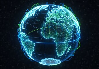 Global Network Digital Earth.