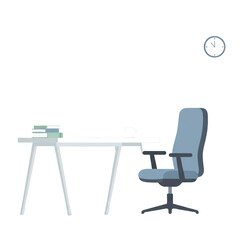 office chair and desk