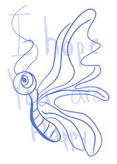 butterfly textile design