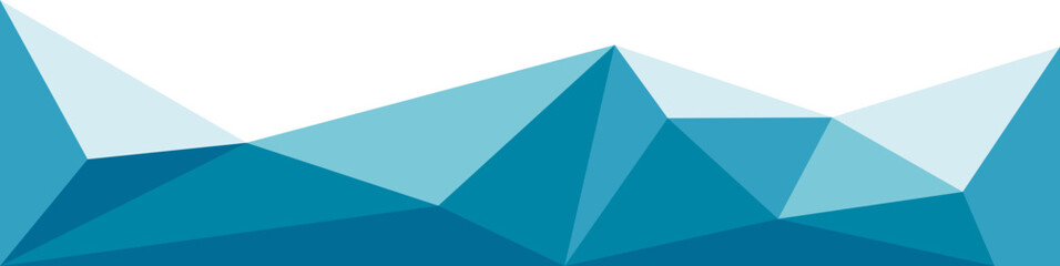 Abstract Geometric Footer