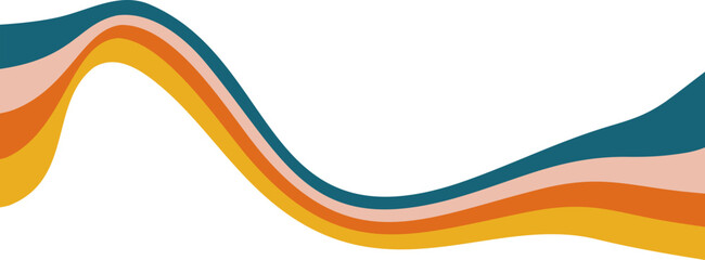 Retro Hippie Rainbow