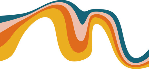 Retro Hippie Rainbow