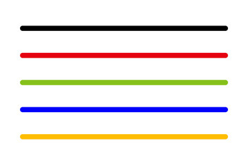 straight line vector in any color