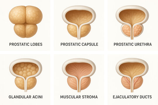 Prostate Anatomy Diagrams