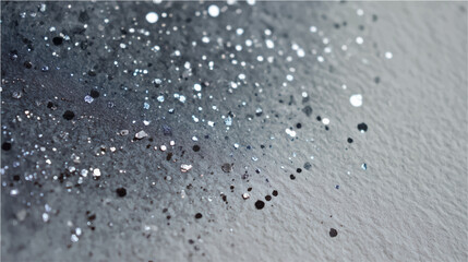 Vector illustration. Abstract background on watercolor paper with glitter.