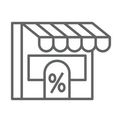 Outlet Store icon design