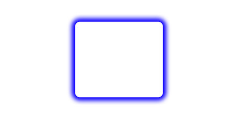 Minimal blue neon light rectangular sparkle art illustration design	