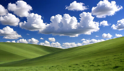 landscape with clouds and sky