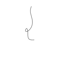 Abstract thread for balloon