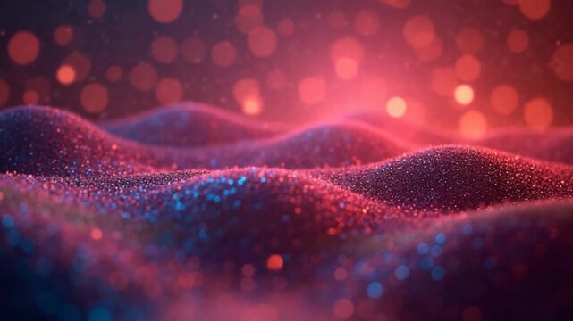 Glitter Particles Background