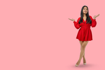 Enthusiastic woman ready for Black Friday shopping