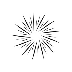 Obraz premium Abstract comic effect