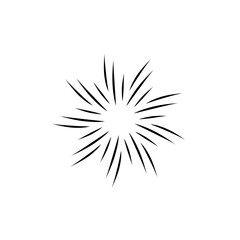 Obraz premium Abstract comic effect