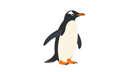 Fototapeta premium Cartoon penguin illustration