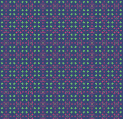 seamless pattern with colorful dots