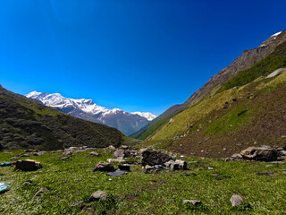 Fototapeta premium mountain landscape in India 