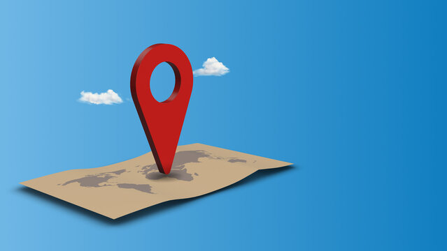 World Tourism Day Concept With Landmarks and Transport 