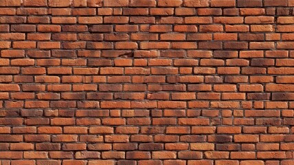 Obraz premium Textured brick wall with earthy tones. AI generated