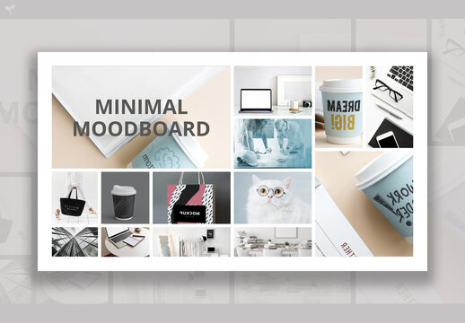 Simple Mood Board Template