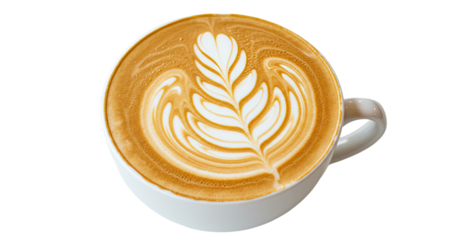 latte art coffee cup drink beverage foam 21. - Powered by Adobe