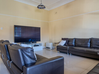 Interior of Suburban double Brick house in Sydney NSW Australia 