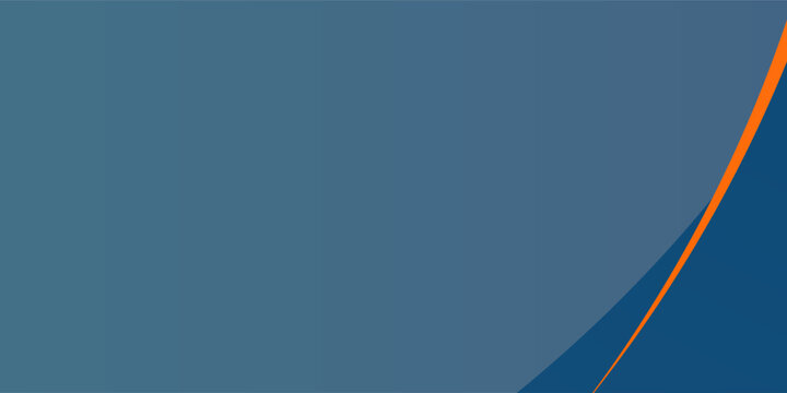 reative and professional design featuring an orange and dark blue wavy line. vector illustration