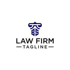 BS law logo design inspiration
