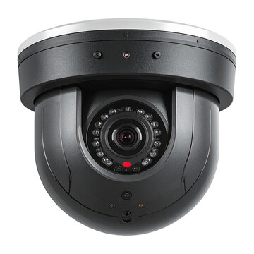 Luxury moving web camera on transparent background