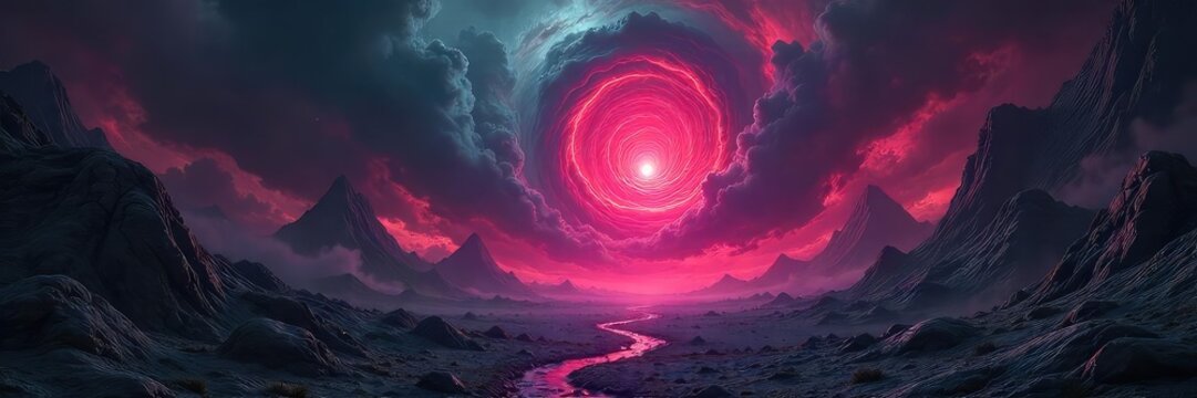 A terrifying, surreal dreamscape unfolds, filled with distorted shapes and unsettling shadows, a nightmarish vision of the subconscious , shadows, shapes