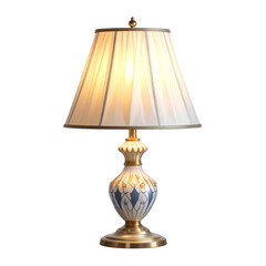 Elegant Table Lamp, isolated on transparent background