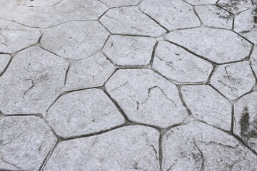 Old stone walkway pattern background