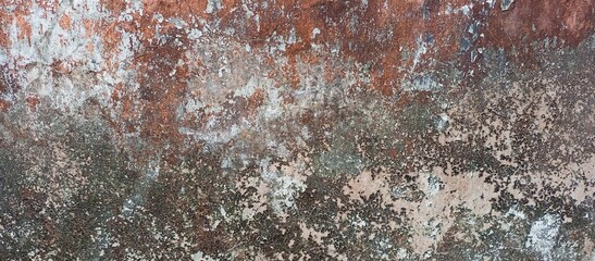 Abstract texture of brown and black aged wall