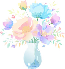 flowers in vase