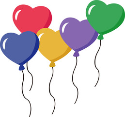 Heart Shaped Balloons
