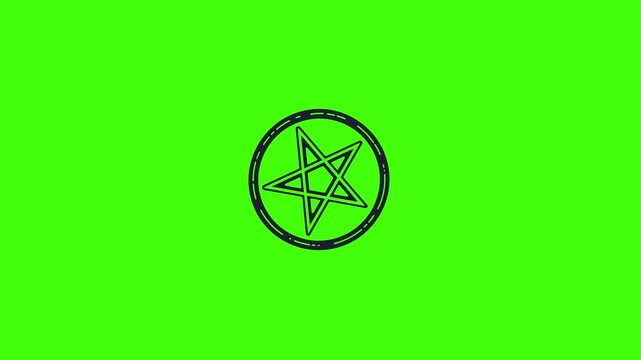 vector illustration of an abstract green background
