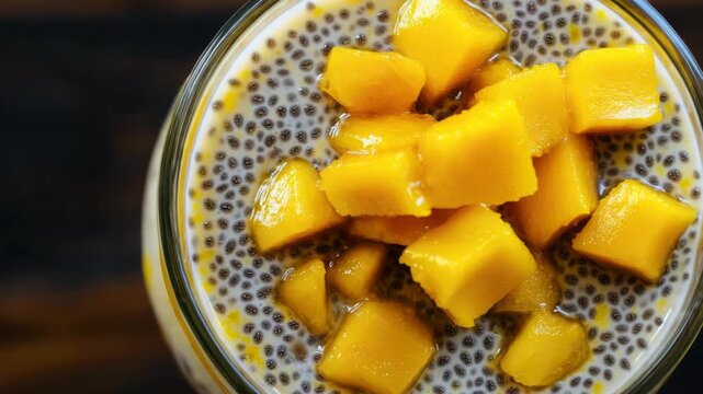 Mango and Yogurt Parfait